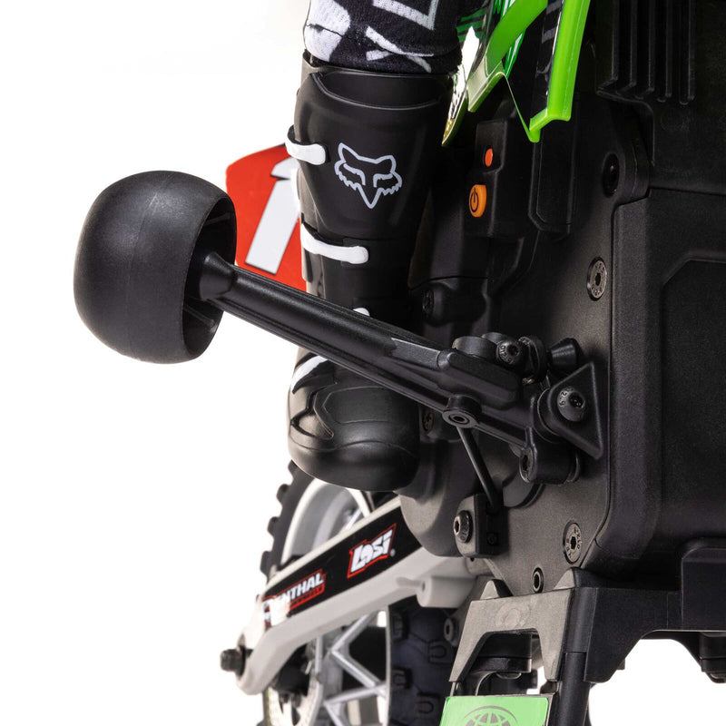 LOS06002 Losi Promoto-MX 1/4 Motorcycle RTR Combo, Pro Circuit (GREEN)