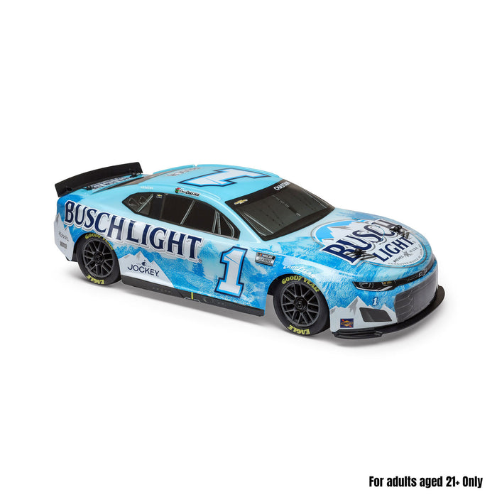 LOS1122501 Losi 1/12 NASCAR RC Race Car Ross Chastain No. 1 Busch Light 2025 Chevrolet Camaro ZL1 2S AWD RTR Brushed On-Road (Battery & Charger Included)