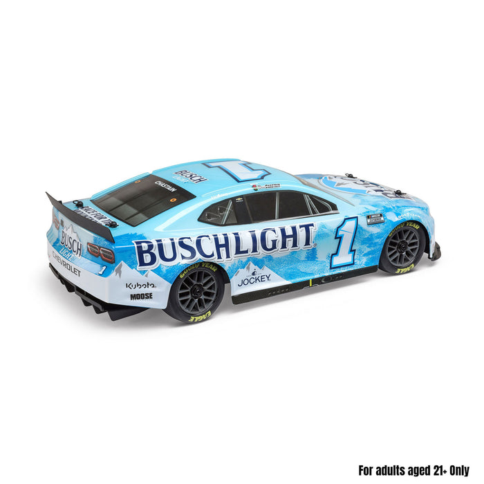 LOS1122501 Losi 1/12 NASCAR RC Race Car Ross Chastain No. 1 Busch Light 2025 Chevrolet Camaro ZL1 2S AWD RTR Brushed On-Road (Battery & Charger Included)