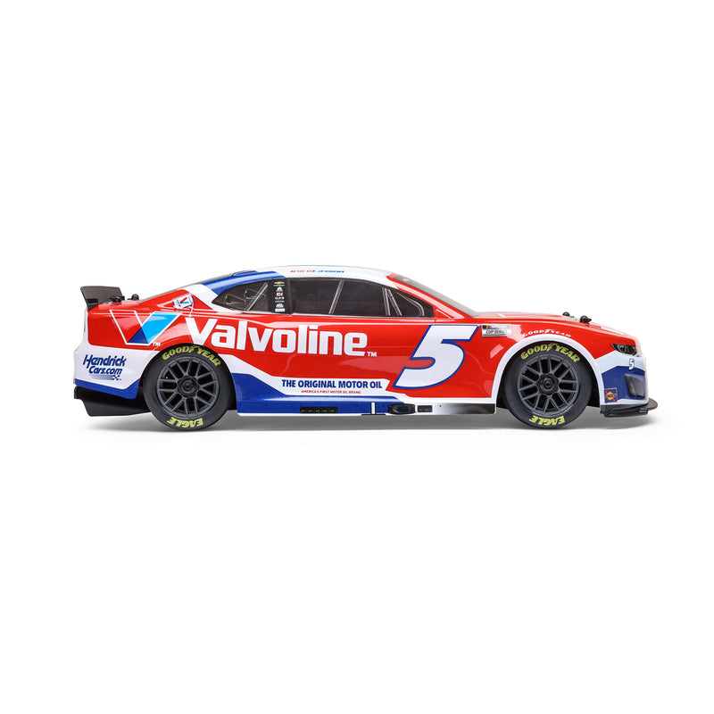 LOS1122505 Losi 1/12 NASCAR RC Racecar Kyle Larson No. 5 Valvoline 2025 Chevrolet Camaro ZL1 2S AWD RTR Brushed On-Road (Battery & Charger Included)