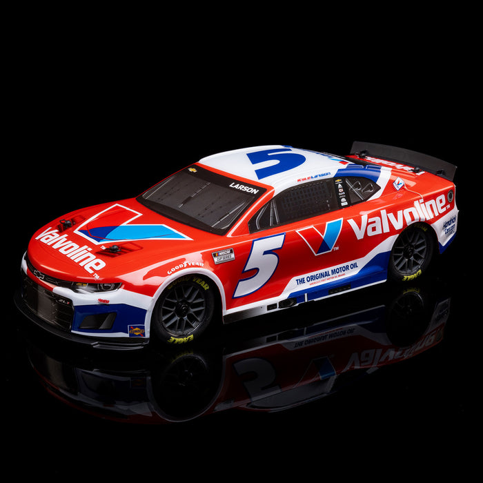 LOS1122505 Losi 1/12 NASCAR RC Racecar Kyle Larson No. 5 Valvoline 2025 Chevrolet Camaro ZL1 2S AWD RTR Brushed On-Road (Battery & Charger Included)