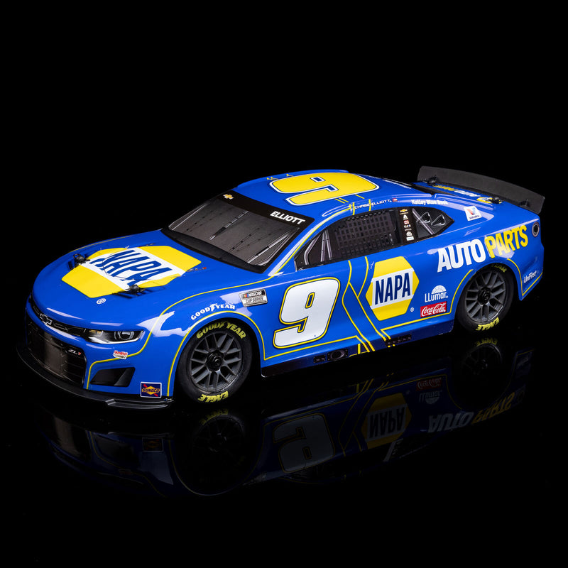 LOS1122509 Losi 1/12 NASCAR RC Racecar Chase Elliot No. 9 NAPA 2025 Chevrolet Camaro ZL1 2S AWD RTR Brushed On-Road (Battery & Charger Included)