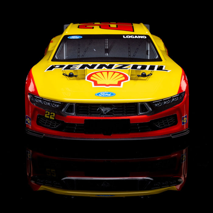 LOS1122522 Losi 1/12 NASCAR RC Racecar Joey Logano No. 22 Shell 2025 Ford Mustang 2S AWD RTR Brushed On-Road (Battery & Charger Included)