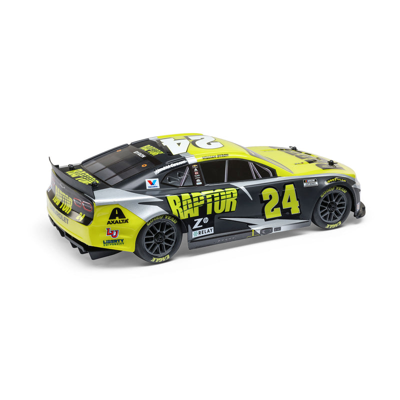 LOS1122524 Losi 1/12 NASCAR RC Racecar William Byron No. 24 Raptor 2025 Chevrolet Camaro ZL1 2S AWD RTR Brushed On-Road (Battery & Charger Included)