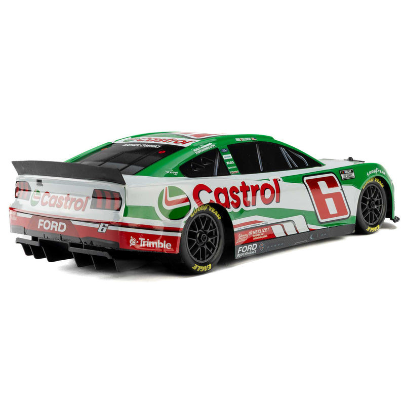 LOS1122606 Losi 1/12 NASCAR RC Race Car Brad Keselowski No. 6 2026 Castrol Ford Mustang 2S AWD RTR Brushed On-Road (Battery & Charger Included)