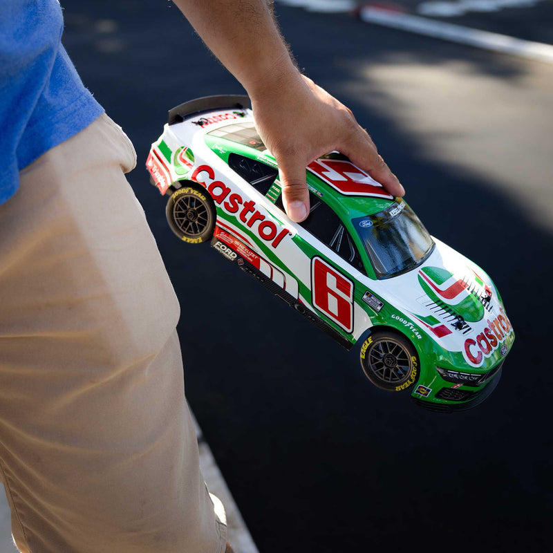 LOS1122606 Losi 1/12 NASCAR RC Race Car Brad Keselowski No. 6 2026 Castrol Ford Mustang 2S AWD RTR Brushed On-Road (Battery & Charger Included)