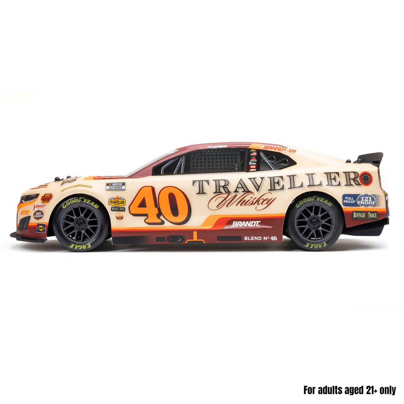 LOS1122640 Losi NASCAR 2026 Justin Allgaier No. 40 Traveller Whiskey (Battery & Charger Included)