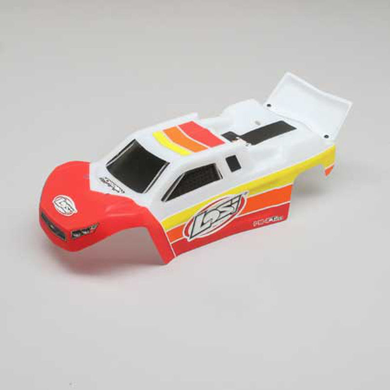 LOS210017 Body, Red: Mini-T 2.0 BL