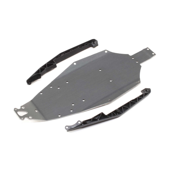 LOS211019 Losi Chassis & Mud Guards: Mini-T 2.0