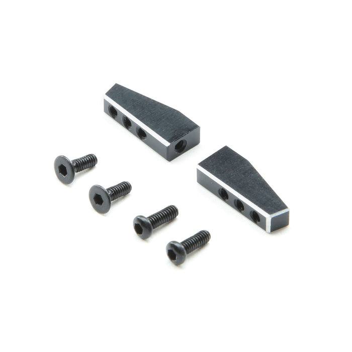 LOS311008 Losi Servo Mount Set, Aluminum: Mini-T 2.0, Mini-B