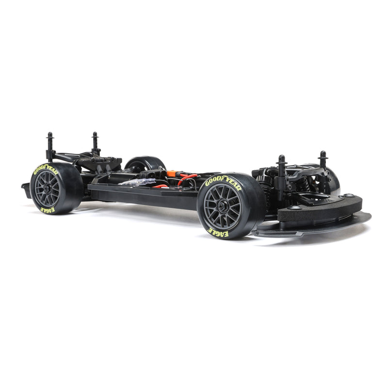 LOSF1122503 1/12 NASCAR RC Racecar RCR No. 3 GM Goodwrench Chevrolet ZL1 2S AWD RTR Brushed On-Road (Battery & Charger Included), Black