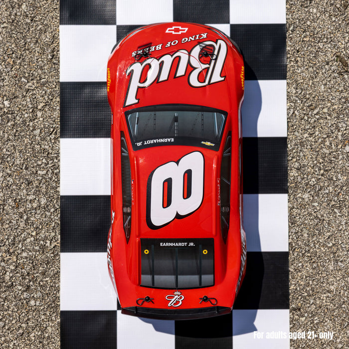 LOSF1122508 1/12 NASCAR RC Racecar Dale Earnhardt Jr. No. 8 Budweiser Chevrolet ZL1 2S AWD RTR Brushed On-Road (Battery & Charger Included), Red