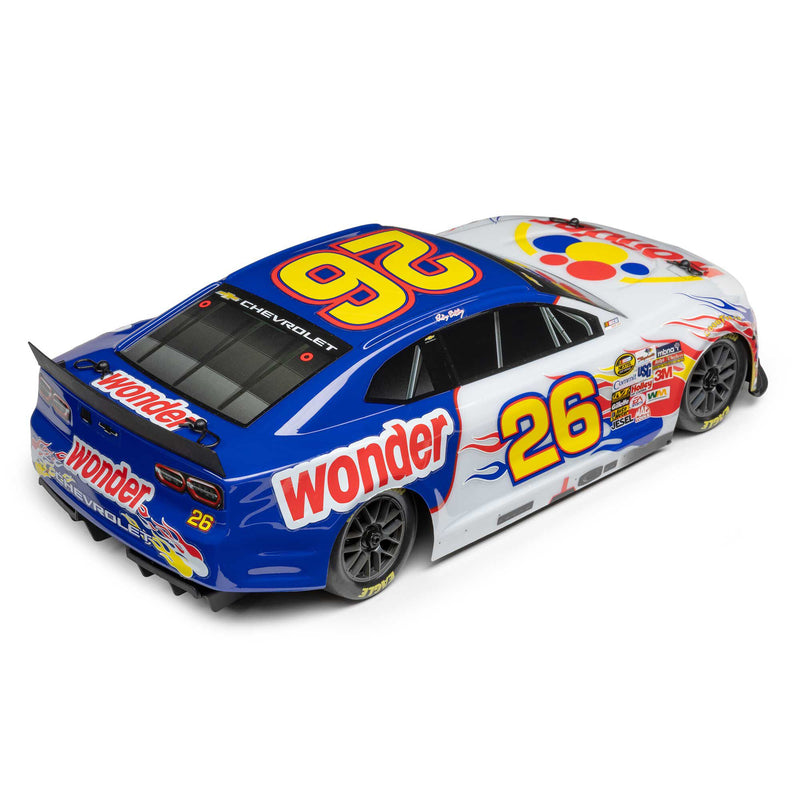 LOSF1122626 Losi 1/12 NASCAR RC Race Car Ricky Bobby No. 26 2026 Wonder Bread Chevrolet ZL1 2S AWD RTR Brushed On-Road (Battery & Charger Included)
