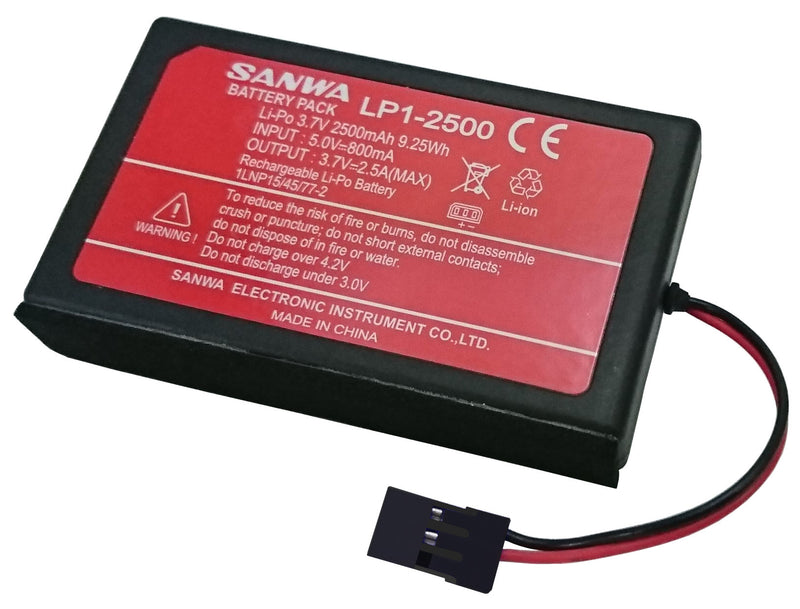 SNW107A10991A Sanwa M17/M17S LP1-2500 Type-C Battery - 1S LiPo