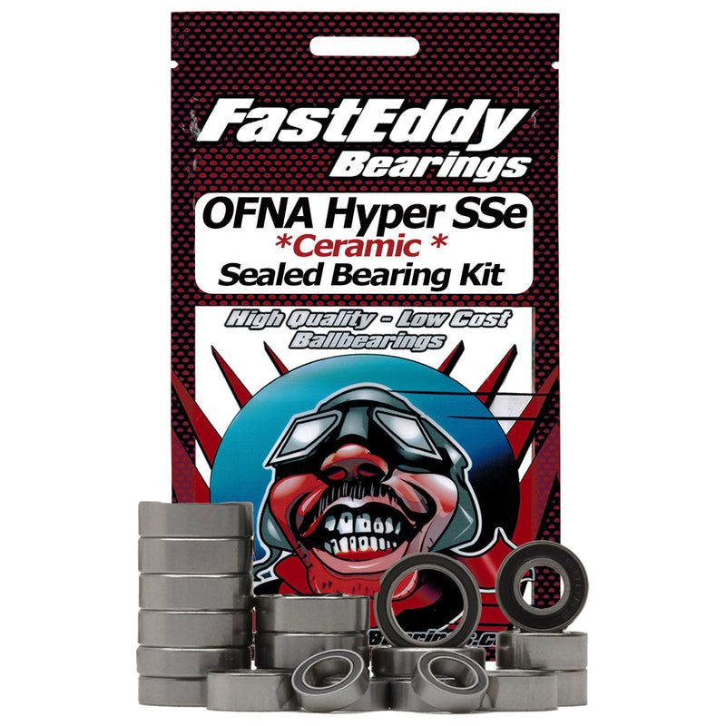 OFNA Hyper SSe Ceramic Rubber Sealed Bearing Kit