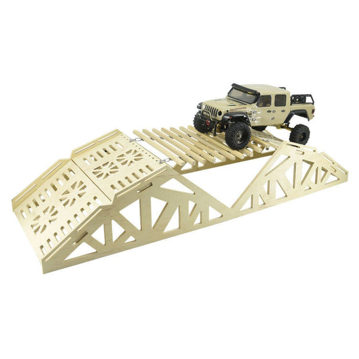 PHB6321 PowerHobby High Density RC Crawler Wood Trail Hill Bridge (G Style) 1/24 1/18