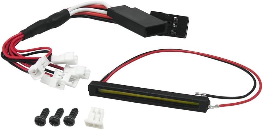 PHB7544 Powerhobby LED Head Lights Bar ( White ) Axial SCX30 Jeep Wrangler