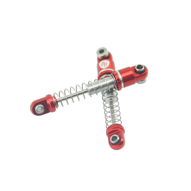 PHB7569Red Powerhobby Aluminum Shocks 25mm (4) Red Axial SCX30