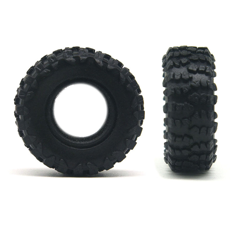 PHB7575 Powerhobby 0.7‘’ Tires with Foam (4) Axial SCX30