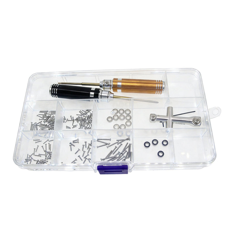PHB7586 Powerhobby Powerhobby Sealed Bearing kit + Screw Kit Axial SCX30
