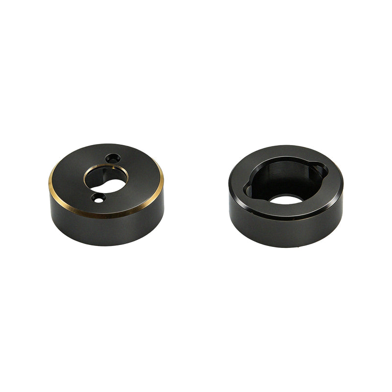 PHB7595 Powerhobby Axial SCX30 Brass Wheel Counterweight (2)