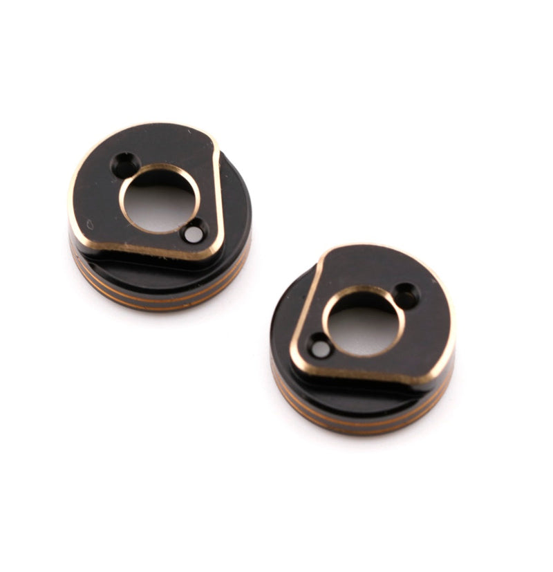 PHB7646 Powerhobby Axial SCX30 Brass Rear Wheel Counterweights (2)
