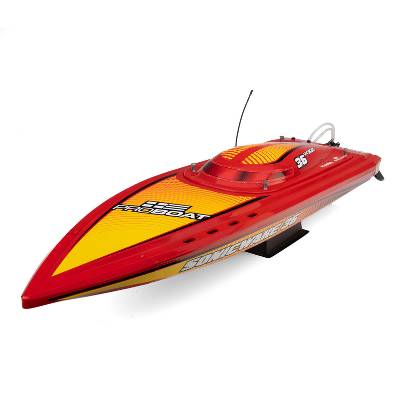 PRB-2171T Pro Boat Sonicwake 36" V3 Self-Righting V-Hull Boat Ready-To-Run