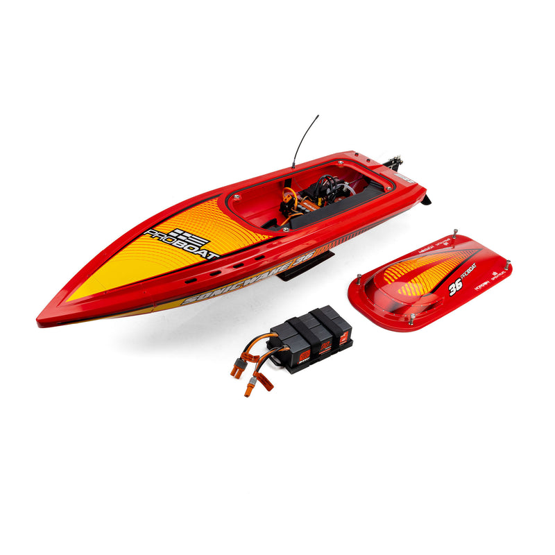 PRB-2171T Pro Boat Sonicwake 36" V3 Self-Righting V-Hull Boat Ready-To-Run