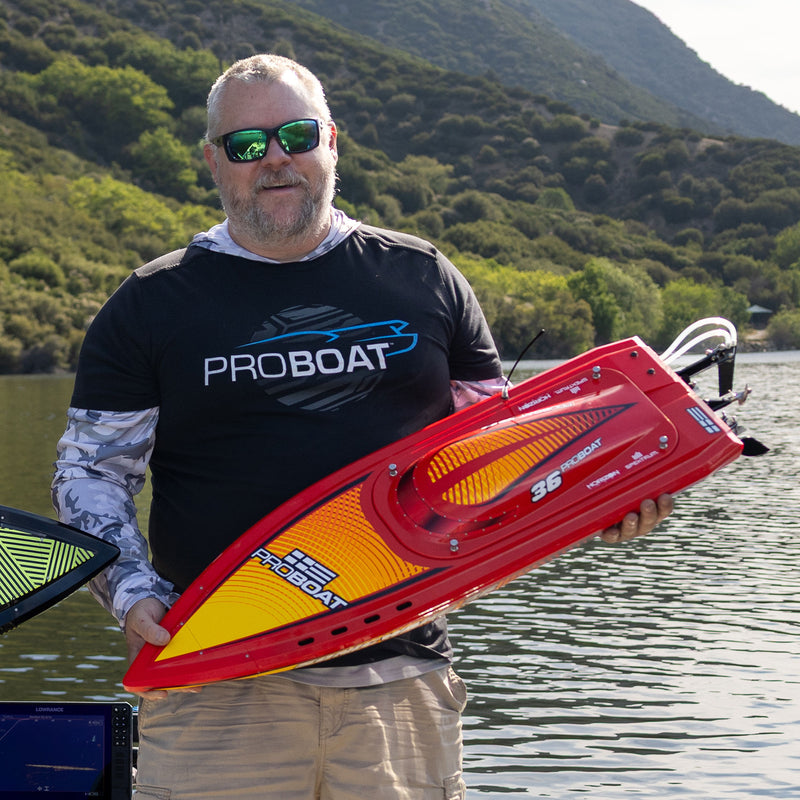 PRB-2171T Pro Boat Sonicwake 36" V3 Self-Righting V-Hull Boat Ready-To-Run