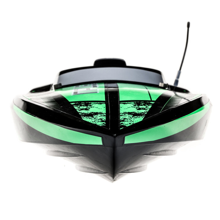 PRB08037T1 Horizon Impulse 32" Brushless Deep-V RTR with Smart, Black/Green
