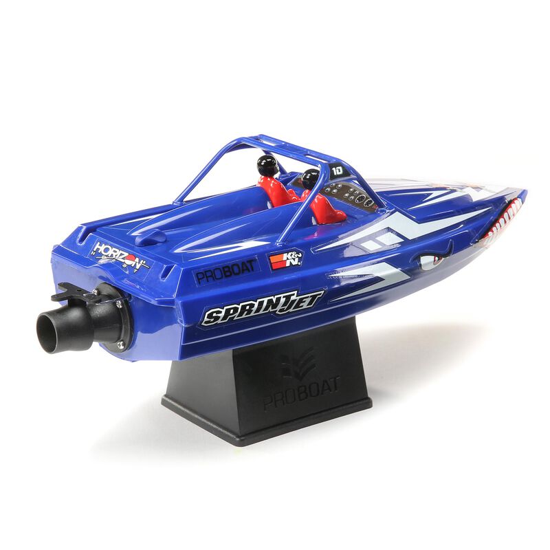 PRB08045T ProBoat Sprintjet 9" Self-Righting Deep-V Jet Boat Brushed RTR, Silver