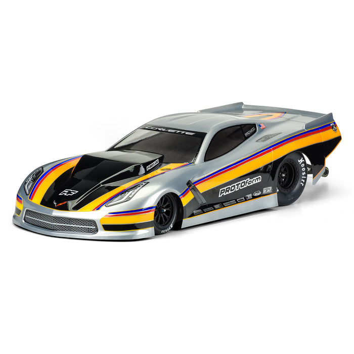 PRM157140 Protoform 1/10 Chevrolet Corvette C7 Pro-Mod Clear Body: Drag Car