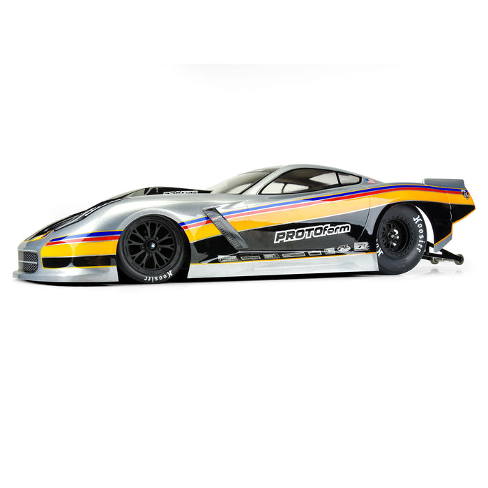 PRM157140 Protoform 1/10 Chevrolet Corvette C7 Pro-Mod Clear Body: Drag Car