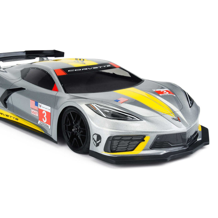PRM157425 Protoform 1/10 Chevrolet Corvette C8 Clear Body: 190mm Touring Car