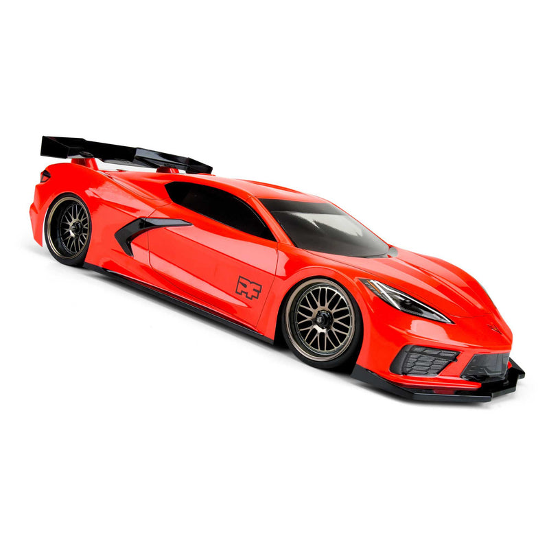 PRM157425 Protoform 1/10 Chevrolet Corvette C8 Clear Body: 190mm Touring Car