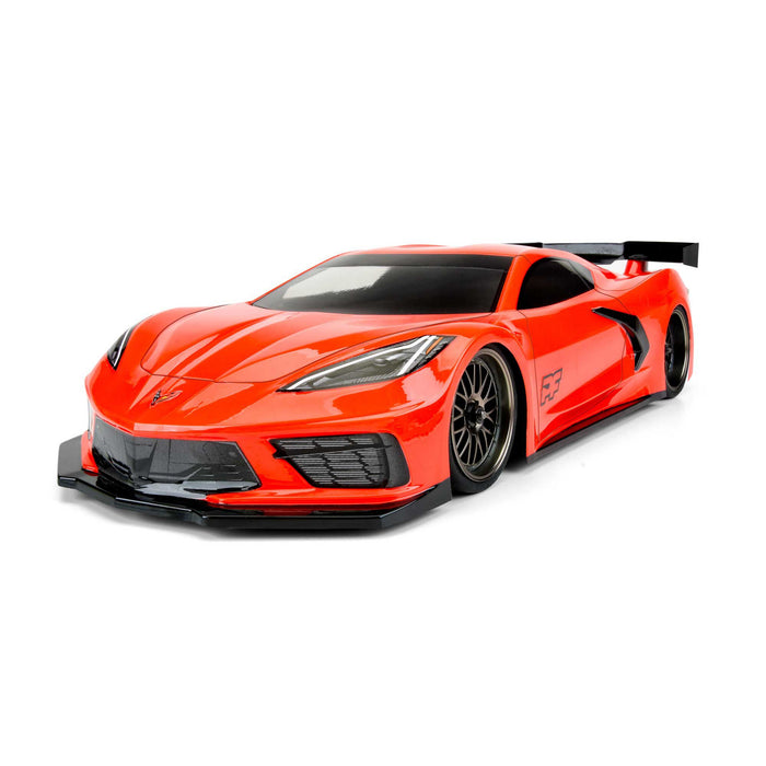 PRM157425 Protoform 1/10 Chevrolet Corvette C8 Clear Body: 190mm Touring Car