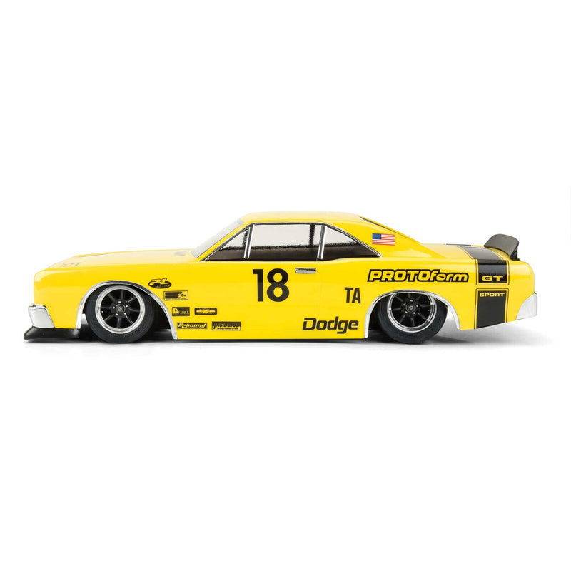 1579-30 Protoform 1/10 1967 Dodge Dart Clear Body: Vintage Trans-Am