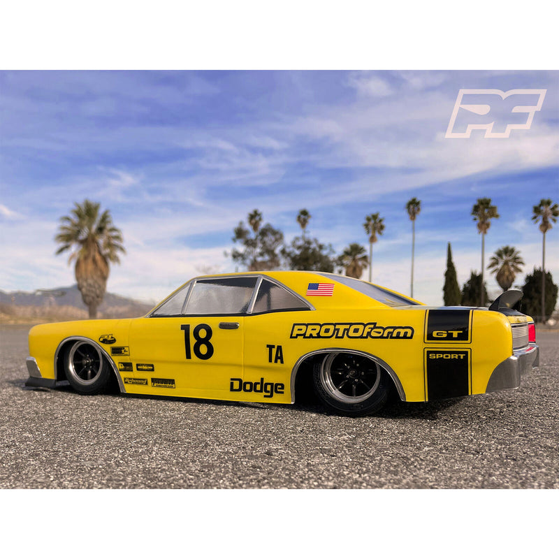 1579-30 Protoform 1/10 1967 Dodge Dart Clear Body: Vintage Trans-Am