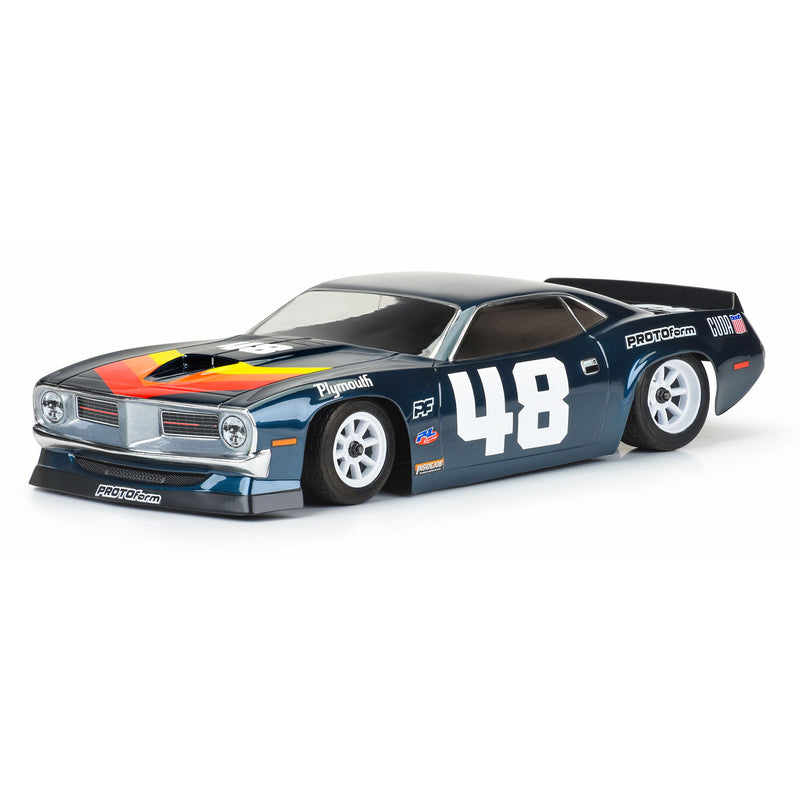 PRM159400 Protoform 1970 Plymouth Barracuda Clear Body for VTA Class