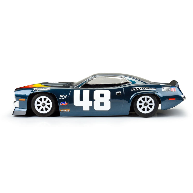 PRM159400 Protoform 1970 Plymouth Barracuda Clear Body for VTA Class