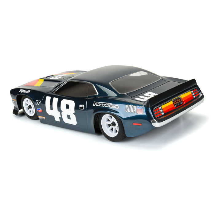 PRM159400 Protoform 1970 Plymouth Barracuda Clear Body for VTA Class