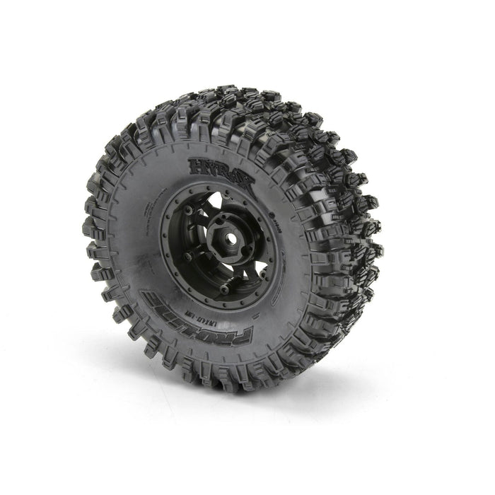 1012810 Pro-Line 1/10th Hyrax G8 F/R 1.9" Crawler Tires Mounted 12mm Black Impulse (2)