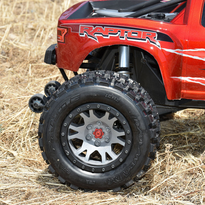 PRO1013114 PROLINE Limited Edition Badlands MX43 Pro-Loc F/R Mounted 24mm Gray/Black Impulse (2): X-MAXX