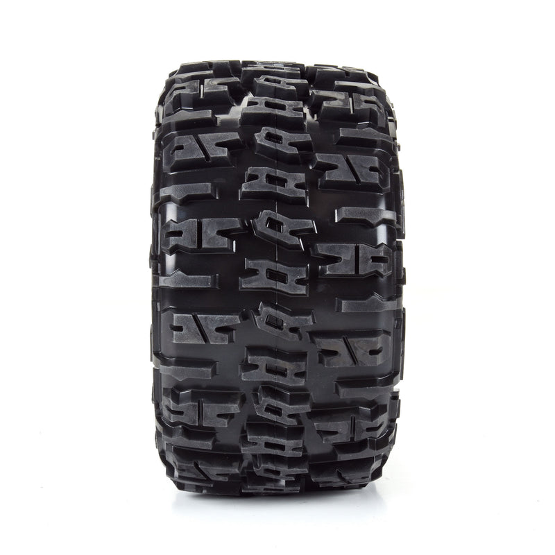 PRO1015115 PROLINE Limited Edition Trencher Pro-Loc F/R Mounted 24mm Bronze/Black Impulse (2): X-MAXX