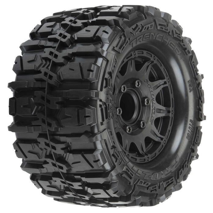 PRO1016810 1/10 Trencher HP BELTED F/R 2.8" MT Tires MTD 12mm/14mm Blk Raid (2)
