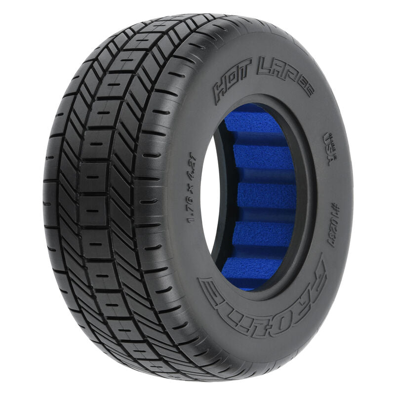 10231-17 Proline 1/10 Hot Lap MC F/R 2.2"/3.0" Dirt Oval Short Course Tires (2)