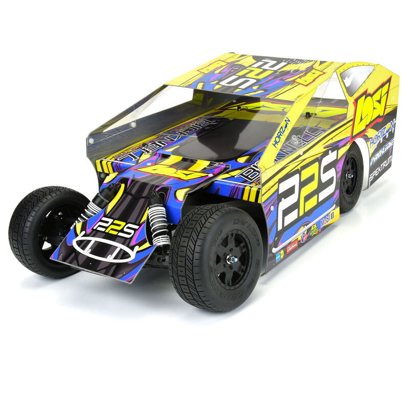 10231-17 Proline 1/10 Hot Lap MC F/R 2.2"/3.0" Dirt Oval Short Course Tires (2)