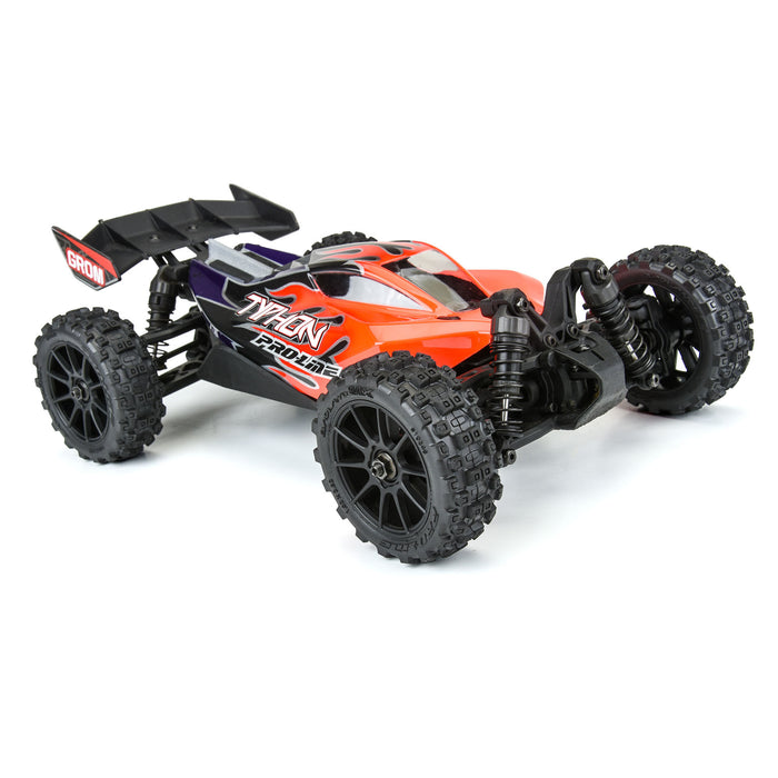 PRO1024610 PROLINE Badlands MX 1.9" Buggy Tires MTD Mach-10 Black Wheels: Typhon GROM