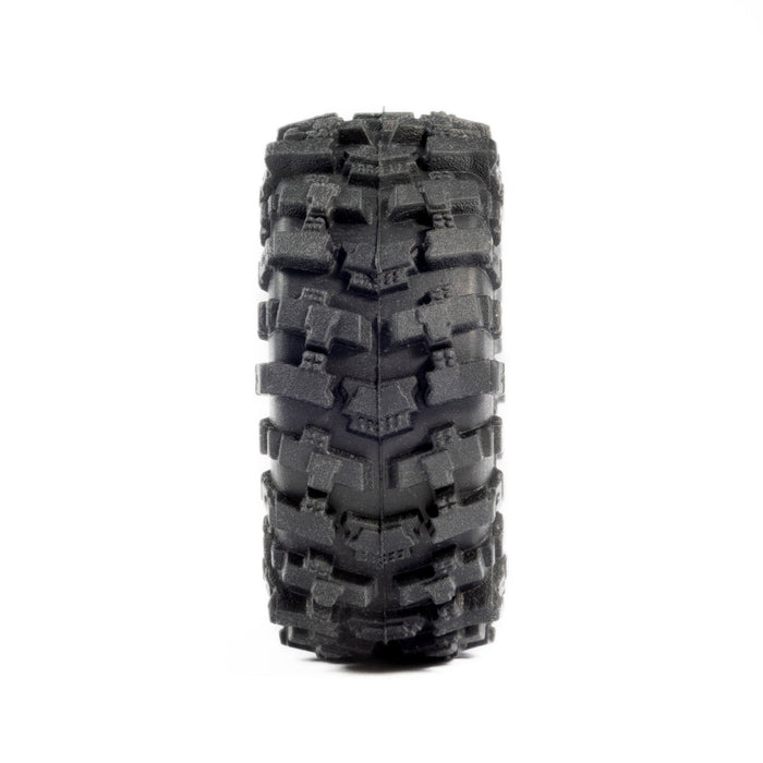 PRO1025110 Proline 1/30 Baja Pro X Front/Rear Mounted Chrome Beast Tires (4): Axial SCX30