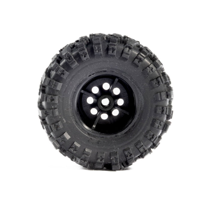 PRO1025110 Proline 1/30 Baja Pro X Front/Rear Mounted Chrome Beast Tires (4): Axial SCX30